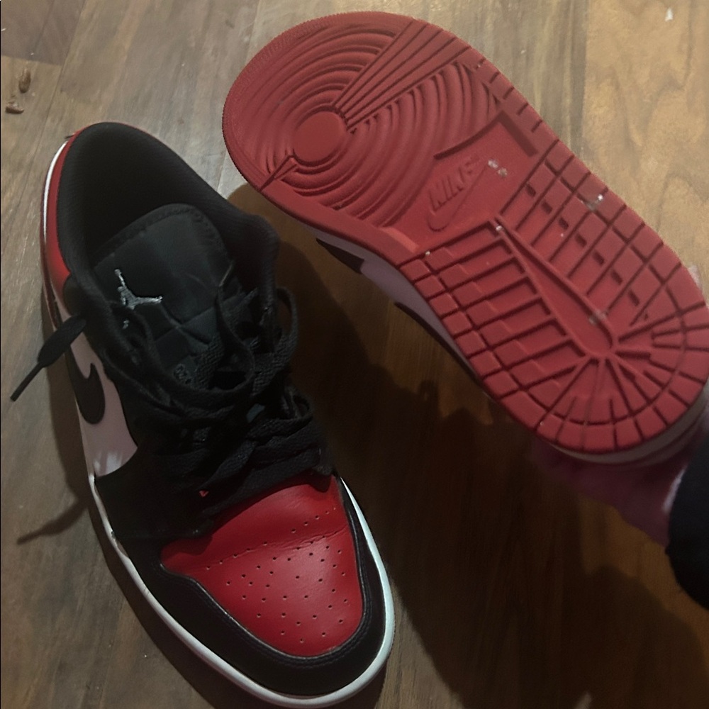 Nike Red Black White Sneakers